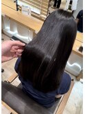 髪質改善ストレート