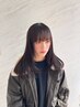 【顔周りは女性の命】《前髪ｏｒ顔周り》ストレート+カット　￥9500→￥9000