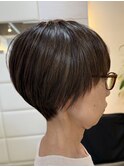カットカラープジョリトリートメント50代ヘアスタイル