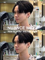 テラス(Terrace by Relato)&nbsp;毛流れニュアンスカルマルーズセンターパート赤羽メンズパーマ