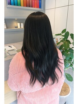 シエル バイ ケンジ 登戸 生田(CIEL by KENJE) 赤み消しカラー/オリーブブラウン/レイヤーカット