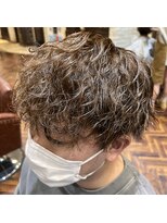 シャル 八王子(shalu)&nbsp;マッシュ＋ツイストスパイラルパーマ