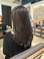 ヘアリゾート粋 ティガ 池袋店(tiga)&nbsp;艶髪/アッシュブラウン/レイヤーカット
