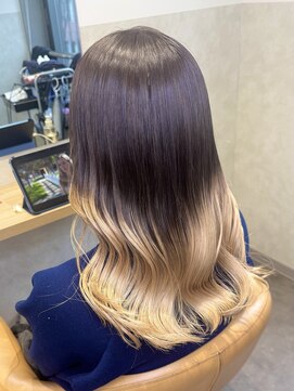 design color [ダブルカラー／ブリーチ／髪質改善]