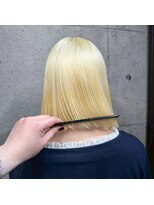 セレーネヘアー 難波店(Selene hair) ホワイトブロンド☆海外風