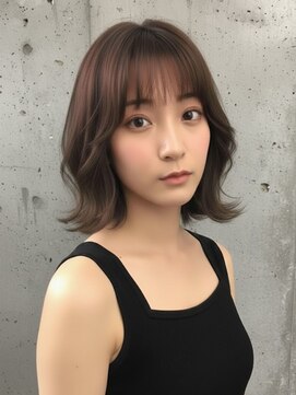 ヘアサロンエムフィス 池袋東口(HAIR SALON M Fe's) くびれ/レイヤーカット/切りっぱなしボブ/池袋/シースルー/前髪