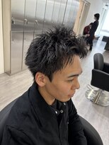ビカムメンズヘアー 栄店(become men's hair)&nbsp;大人の短髪スパイキー
