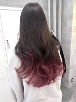 ローウェ 渋谷(Louwe)&nbsp;アッシュピンクグラデーション　【ayami】