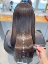 ロイ(ROI) 暗めでも透ける◎ダークグレージュカラー