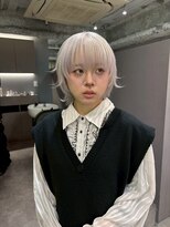 ロテサカエ(Lote.Sakae)&nbsp;着物ヘア/大人ガーリー/ダークアッシュ/似合わせカット/栄