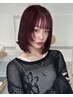 【y2kカラーダブル】ブリーチ無しで叶う高発色カラー+カット ¥22000