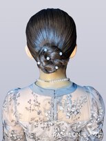 アールエーサロン モノクロ 虎ノ門(RA SALON モノクロ) 【お呼ばれヘア】お団子ヘア