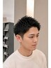 カット+炭酸ヘッドスパ+眉カット