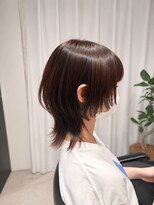 ビーツ(beats)&nbsp;くらげウルフ×レッドブラウン　ナチュラルショート