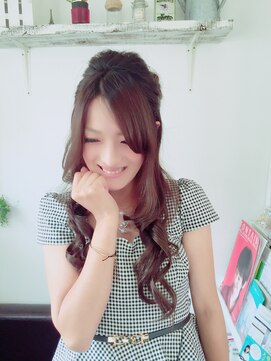 ボー(Beaux arts) ハーフアップ