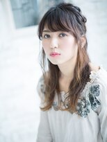 ヘアーアンドネイル フィフティーン ラブ 仙台泉大沢店(Hair&Nail Fifteen Love) カジュアルモテハーフアップ