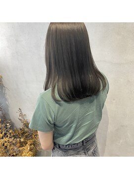 ミント(mint) 【 気になる髪の赤みをゼロに!オリーブグレージュカラー 】