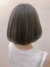 【グレイカラー】カット+オーガニックカラー+TOKIO+高濃度炭酸泉付￥11900