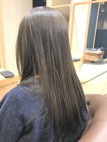 ヘアサロンアンドヘアメイクディー(hair salon hair make D)&nbsp;仙台D　ワンレンロング  ワンレングス ナチュラルカットStyle