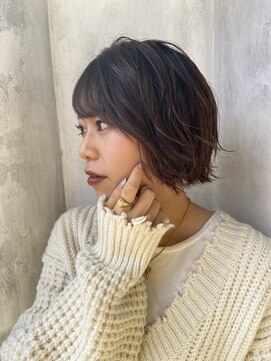 アルモヘアヴォーグ 静岡(ALMO hair VOGUE) 【ALMO】　大人可愛いミニボブ