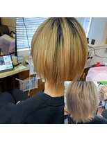 ライズ(Rise)&nbsp;ブリーチ毛の縮毛矯正