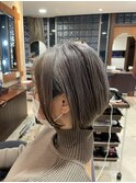 【ALBA塚原】ショートボブ×ミルクティグレージュ