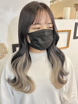 トロニー(TLONY) インナーカラー　エクステごとカラー　style/miaki