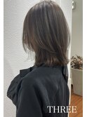 定番!!寒色系カラー/透明感×ツヤ感◎外ハネ/レイヤー【札幌】