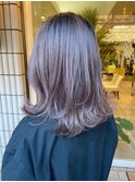 《kitin吉祥寺》ハイトーンカラー ラベンダーグレー
