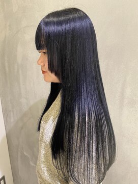 ヨーク(YOKE) 【YOKE】ネイビーブルー/寒色カラー/ブルーカラー/レイヤー