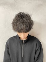 メンズサロンロス(LOSS)&nbsp;波巻きマッシュ