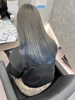 ファイブバイジエクト 堀江(FIVE by The Ect)&nbsp;グレー×ぶるー　夏カラー