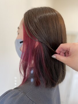 アトリエルナ(ATELIER LUNA) インナーカラー/ボブ