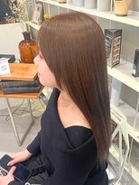 ドレス(Dress)&nbsp;ブリーチなしダブルカラー/透明感カラー/ショコラグレージュ