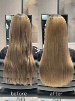 フォルテ 表参道店(FORTE) ニュアンスカラーグレーベージュレイヤーカットオリーブベージュ