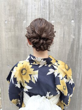 スラッシュ(SLASH) ヘアアレンジ/ヘアセット/浴衣ヘアアレンジ