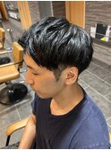 清潔感あふれるメンズショート