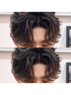 バース バイ ハピネス(BIRTH by happiness) ツイストスパイラルパーマツイストパーマメンズマッシュパーマ