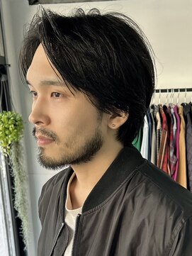 フゾンカウチ(fuzon kauti) men`sメンズカットショートセンターパート束感ヘッドスパ