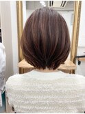 20代30代40代＊トップふんわりひし形ショートボブレイヤー＊