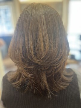 ヴァンファミリー アピタ福井飯塚店(Vanfamily) くびれミディアムレイヤー