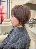 大人可愛い20代30代40代50代丸み田嶋ショート52