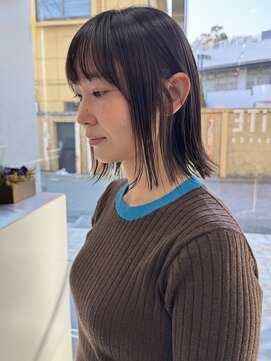 ホワイト キタサンドウ(WHiTE kitasando) 外ハネボブ/ボブ/髪質改善/縮毛矯正/縮毛/ストレートパーマ/美髪