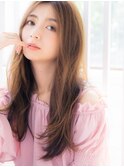 TRE南流山　ニュアンスカラー×レイヤーフェミニンロングi