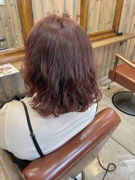 スウィープ(sweep) ボブ×パーマ