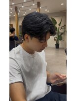 ファースト 秦野店(First)&nbsp;メンズ/センターパート/ニュアンスパーマ/縮毛矯正/学割/秦野駅