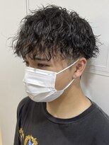 フィフス 大分(fifth)&nbsp;大分ツーブロック刈り上げマッシュツイストスパイラルパーマ