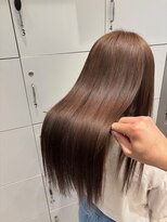 アース 銀座店(HAIR&MAKE EARTH) 【20代30代】秋カラー髪質改善カラーマロンベージュ
