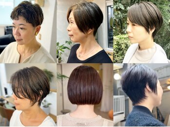 ジーナ 渋谷 表参道(JINA)の写真/白髪を隠すから活かすへ、可能性が広がるご提案をします。根本の気になる部分も安心してお任せください。