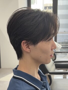 ゴート(GOATO) センターパート フェザーショート 毛流れ 鹿児島